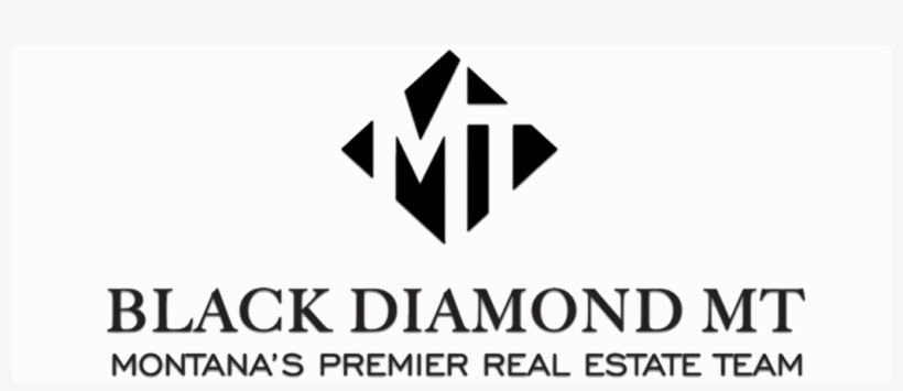 Black Diamond Montana - Mt Real Estate Logo, transparent png download