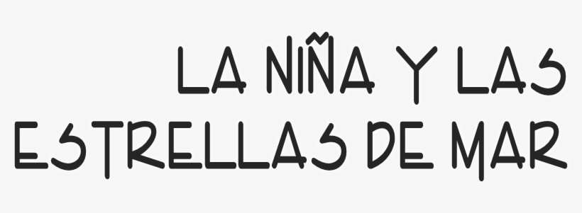 La Niña Y Las Estrellas De Mar - Giusari, transparent png download