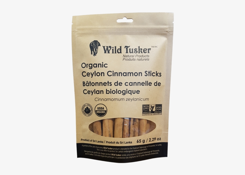 Cinnamon Stics 400x520x300 - Wild Tusker Organic Ceylon Cinnamon Sticks, transparent png download
