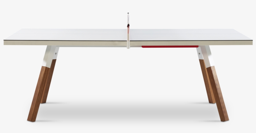 You And Me Ping Pong Table - Rs Barcelona Ym Walnut Ping Pong Table - White, transparent png download