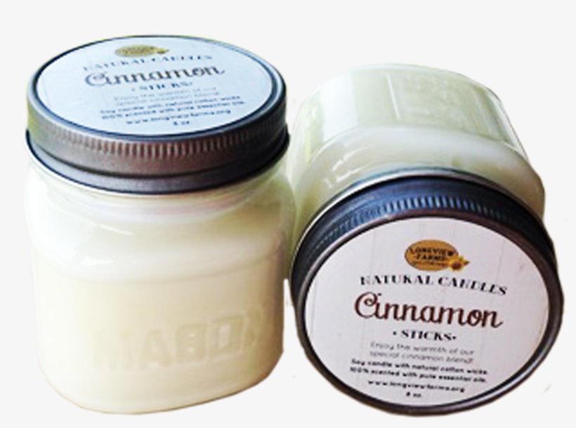 Cinnamon Sticks Soy Candle - Cosmetics, transparent png download