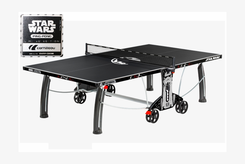 Liberty Games Are Now Stocking The New Star Wars Table - Cornilleau Sport 300s Rollaway Outdoor Blue Table Tennis, transparent png download