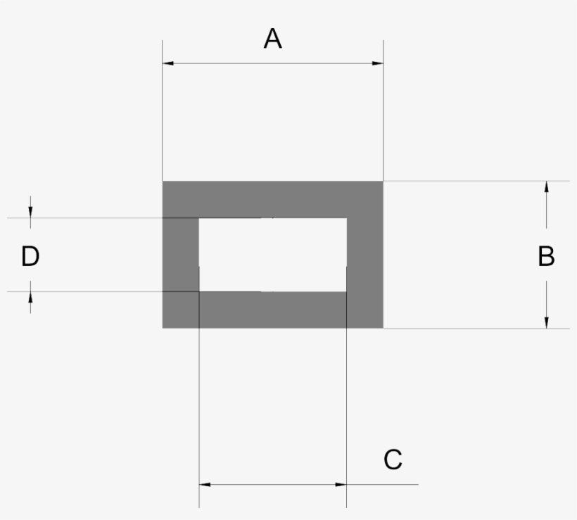 Box Section - Silicone, transparent png download
