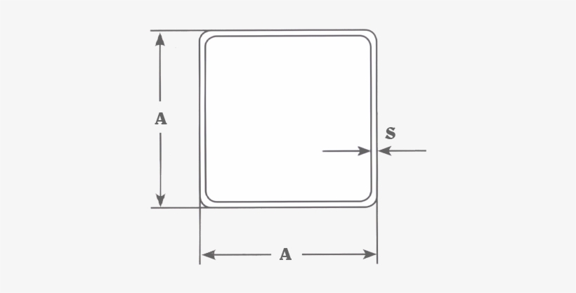 Hollow Sections - Square - Nedsteel Construction - - Display Device, transparent png download