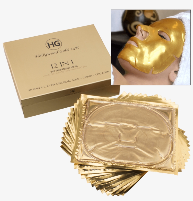 Vaga Anti Aging Treatment Set Of 30 Golden 24 K Gold, transparent png download