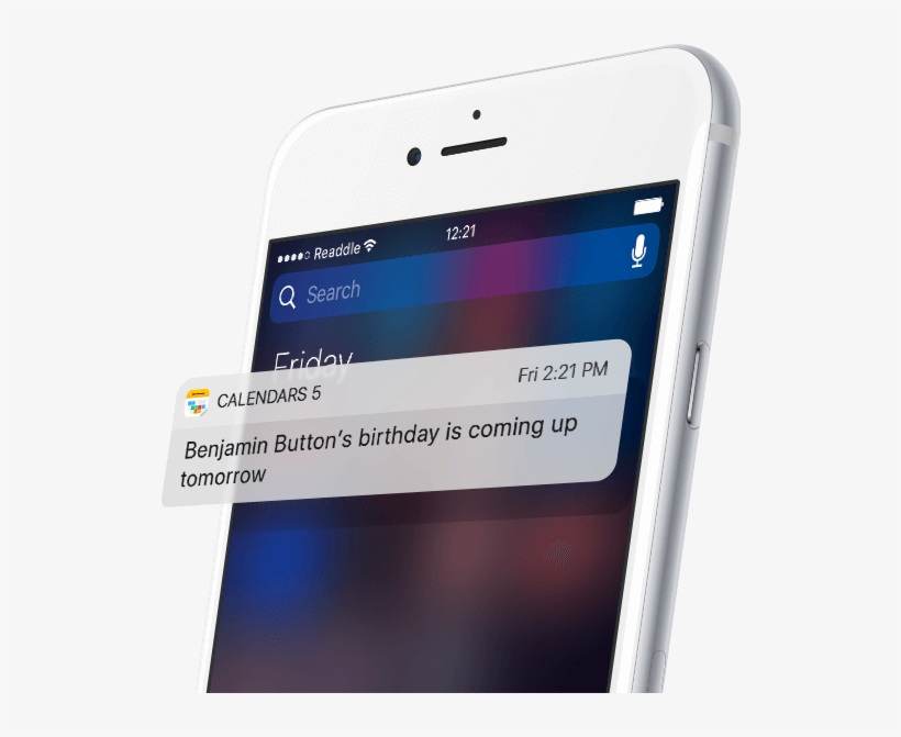Whether It's A Business Meeting, Family Dinner Or A - Iphone Calendar Reminder, transparent png download