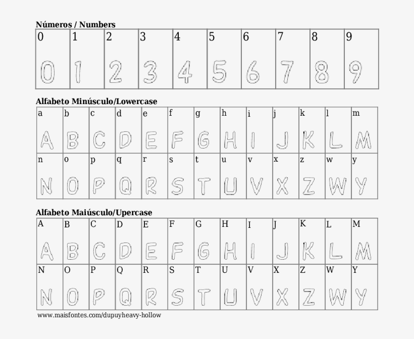 Font Details Dupuyheavy Hollow - Helveticaneuelt Pro 27, transparent png download