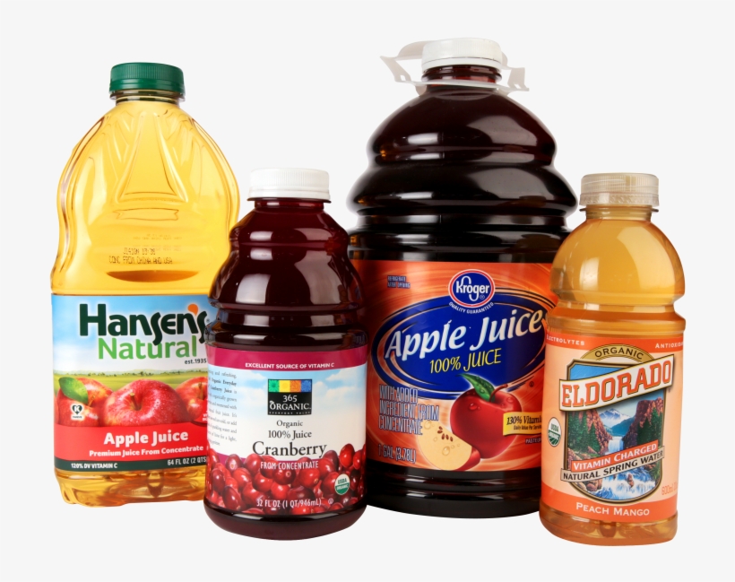 Custom Cut And Stack Bottle Labels For Fruit Juices - Fruit Juice In Plastic Containers, transparent png download