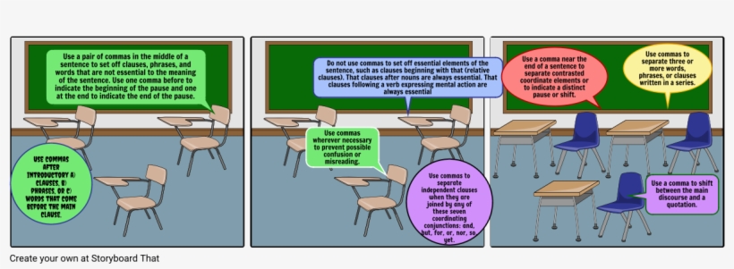 Comma Storyboard - Stop Motion Video Storyboard, transparent png download