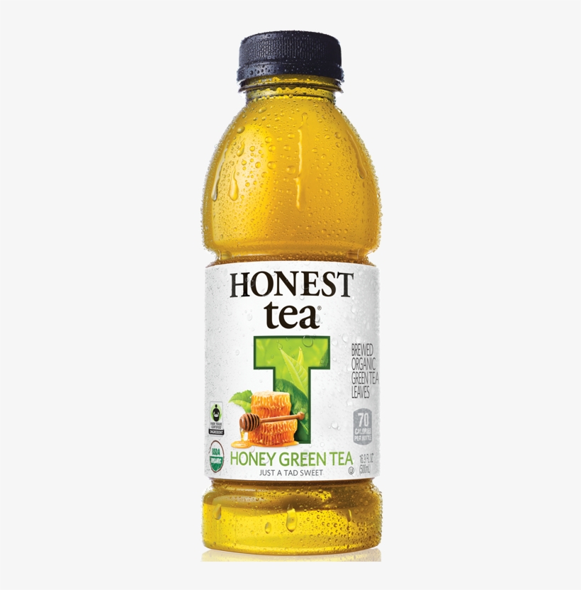 Honeygreen Lo Honey Green Reflection - Honest Tea Honey Green Tea 16.9 Oz Bottles - Pack Of, transparent png download