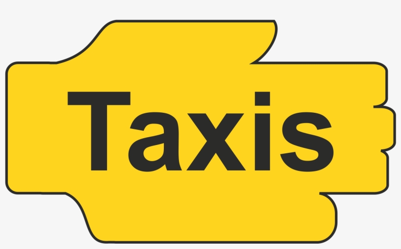 Open - Parada De Taxi Señal, transparent png download