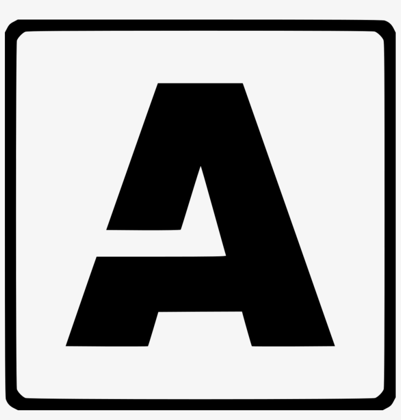 Modern Latin Alphabet A Comments - N Free Icon Png, transparent png download