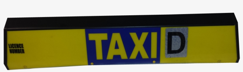 Skan Atm Taxi Roofsigns - Signage, transparent png download