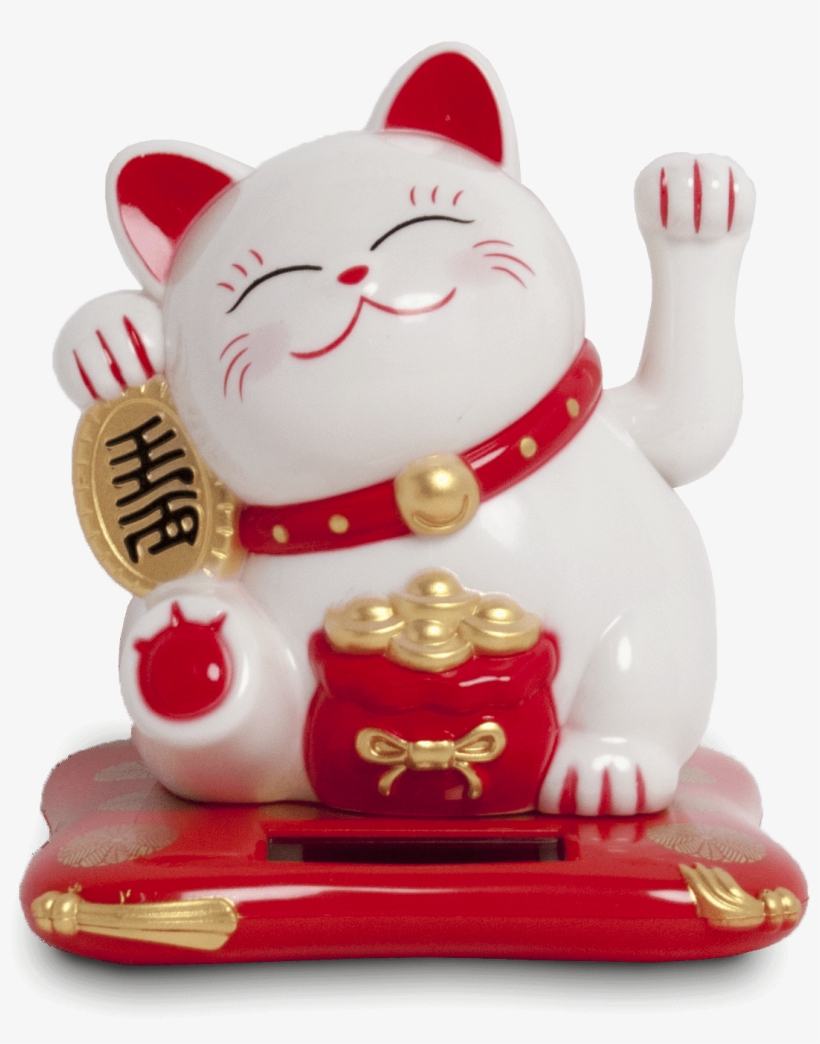 Lucky Cat Solar - Maneki-neko, transparent png download