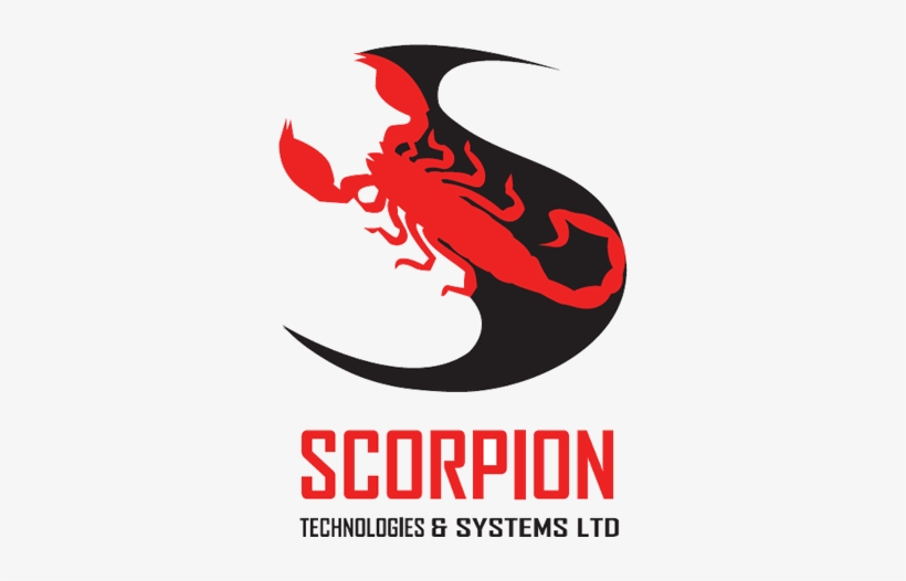 Scorpion Logo Text - Scorpion, transparent png download