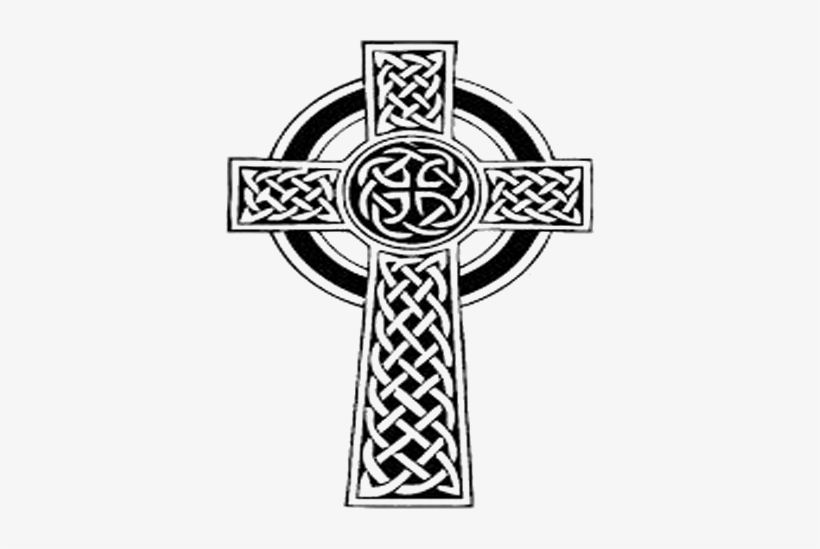 Símbolo Celta De Culto Y De La Protección - Celtic Cross Tattoos, transparent png download