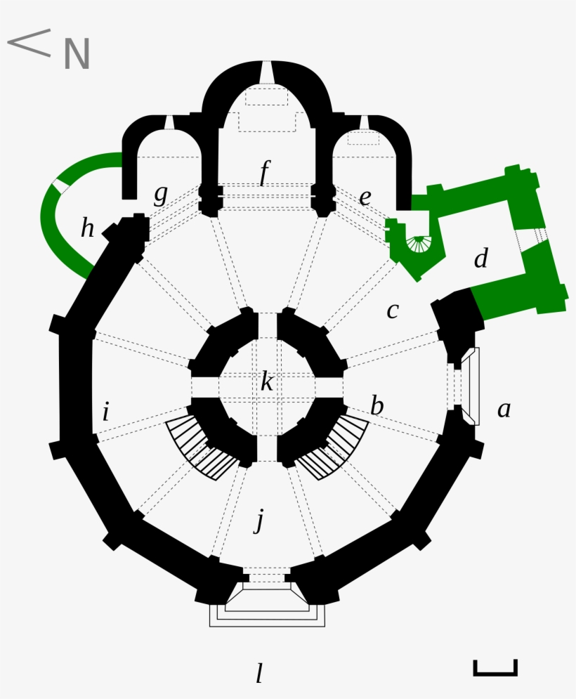 Open - Planta Poligonal Romanica, transparent png download
