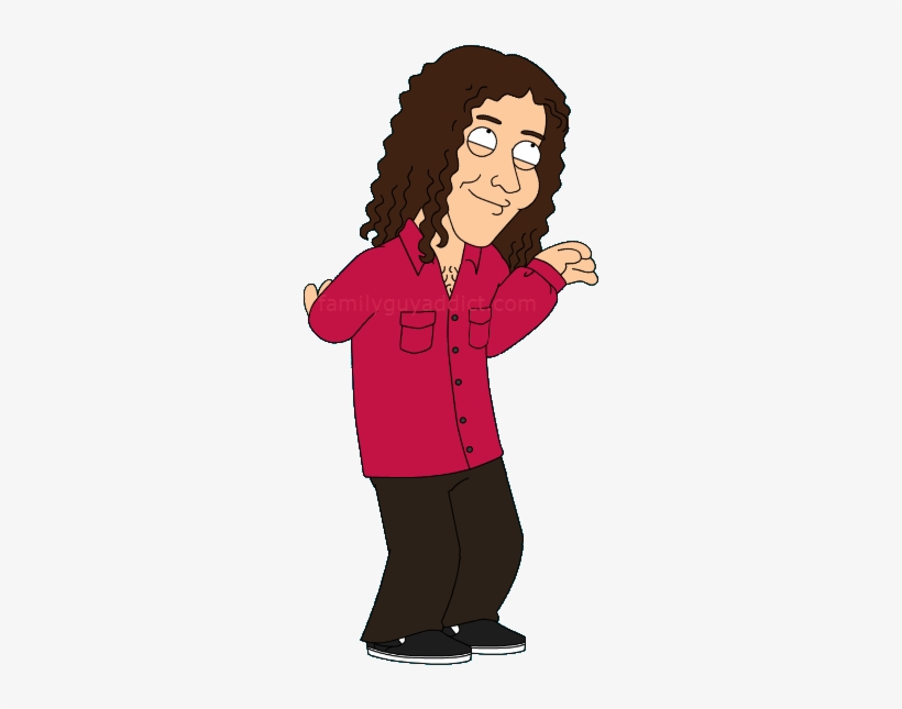 Weird Al - Weird Family Guy Characters, transparent png download