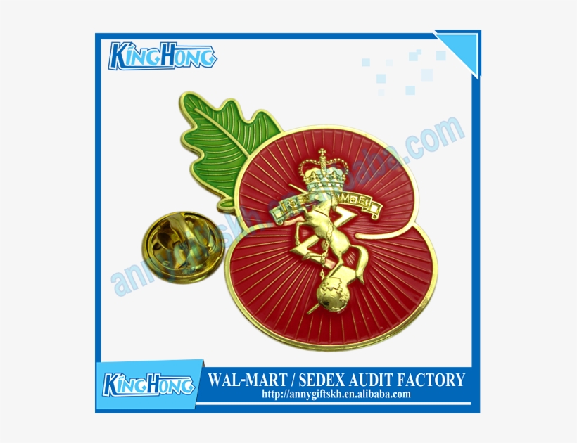 2015 Hot Sale Free Shipment Reme Poppy Badge - Royal Anglian Poppy Badge, transparent png download