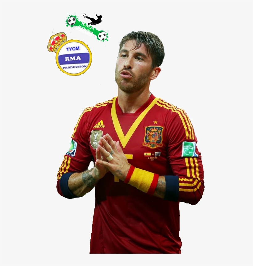 Sergio Ramos Render - Sergio Ramos Spain Png, transparent png download
