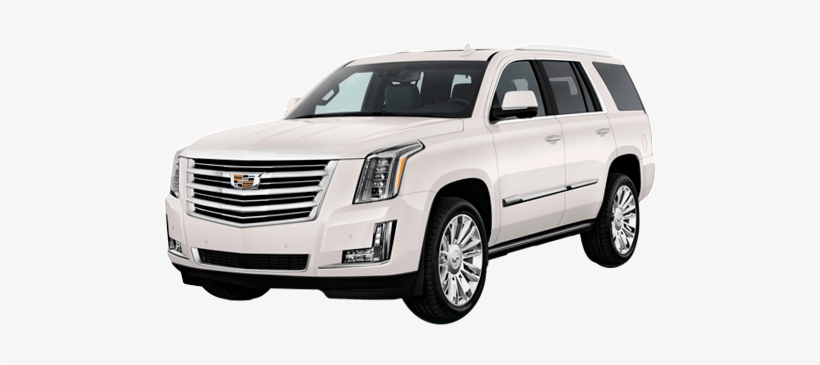 White 2019 Cadillac Escalade, transparent png download