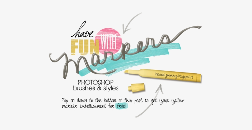 It All Started With One Little Green Marker I Picked - Graphic Design, transparent png download