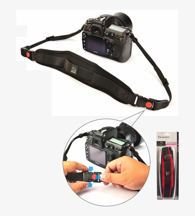 Patented Double Safety Buckle Giotto's Patented Double - Sling, transparent png download