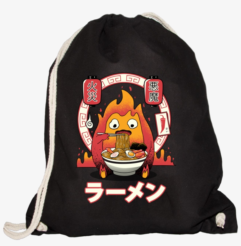 Vincent Trinidad Fire Demon Ramen Sonstiges Gymsac, transparent png download