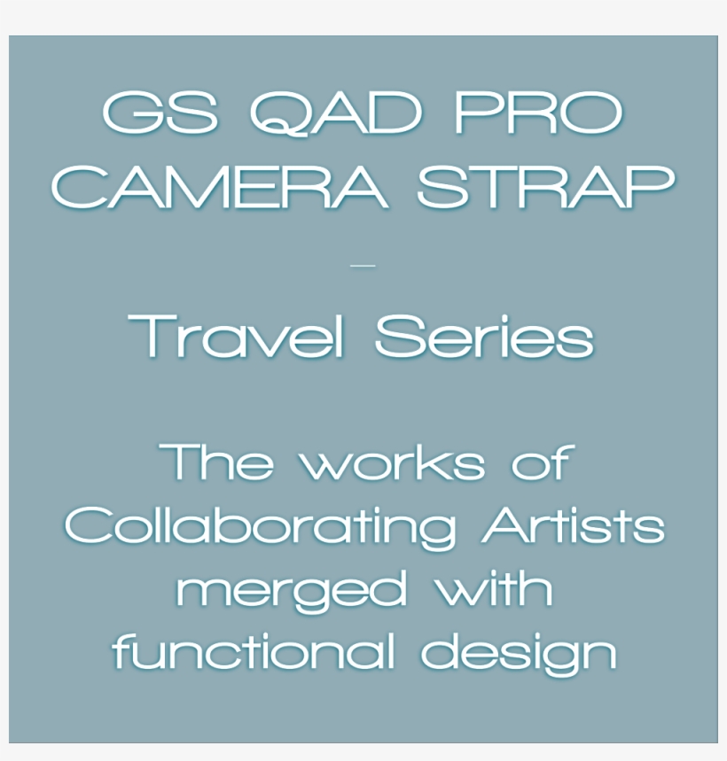 Qad Pro Camera Strap 1x1v2-1kw - Parallel, transparent png download