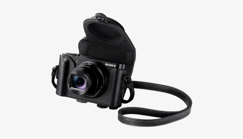 Sony Cybershot Dsc-hx90v + Sony Lcj-hwa Case, transparent png download