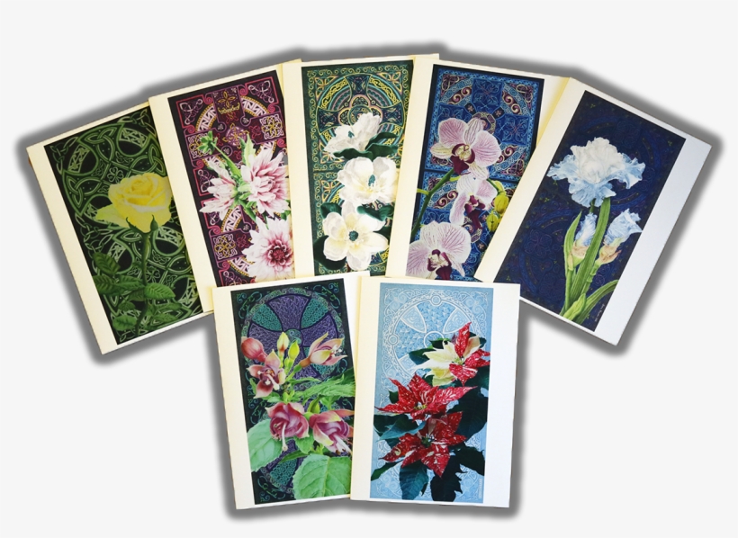 Enduring Roots Set Of Greeting Cards - Fuchsia, transparent png download