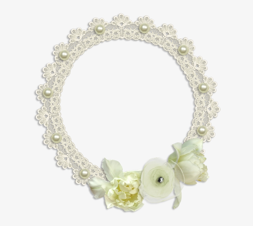 Romantico Floral En Blanco Roto Png - Picture Frame, transparent png download