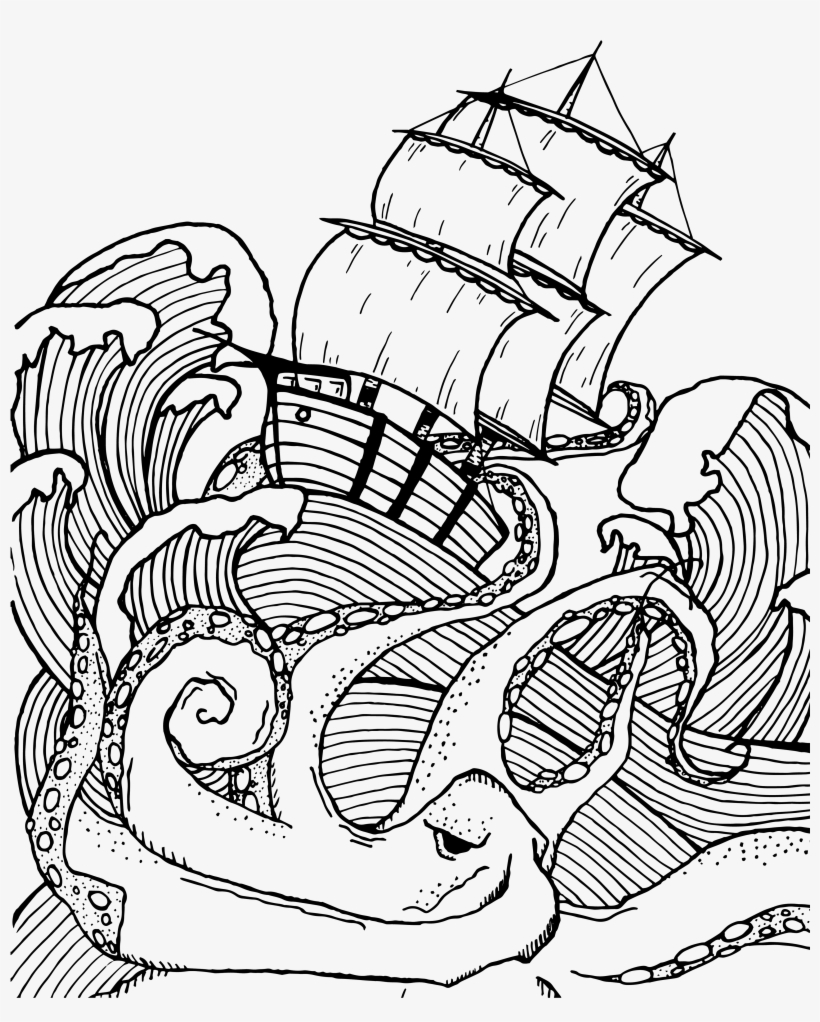 Hand-drawn Illustration - Line Art, transparent png download