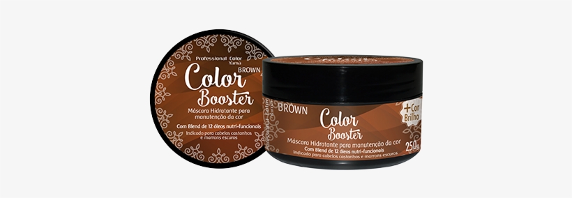 Professional Hair Mask Color Booster Brown - Máscaras Hidratantes Com Cor, transparent png download
