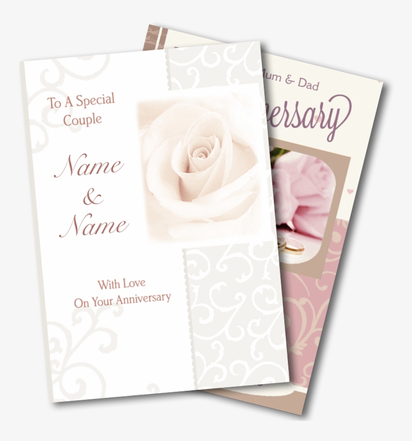 Anniversary - Greeting Card, transparent png download