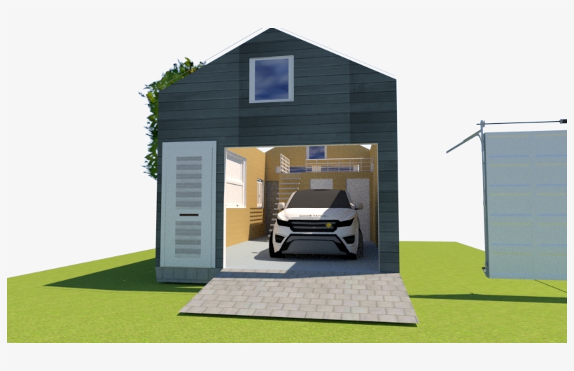 Proyecto Garaje/almacén - House, transparent png download