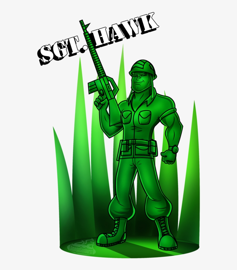 Original) - Army Men Sgt Hawk, transparent png download