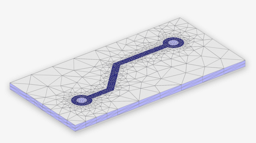 Creating 3d Semi-structured Grids Using Extrusion - Gmsh Triangles, transparent png download