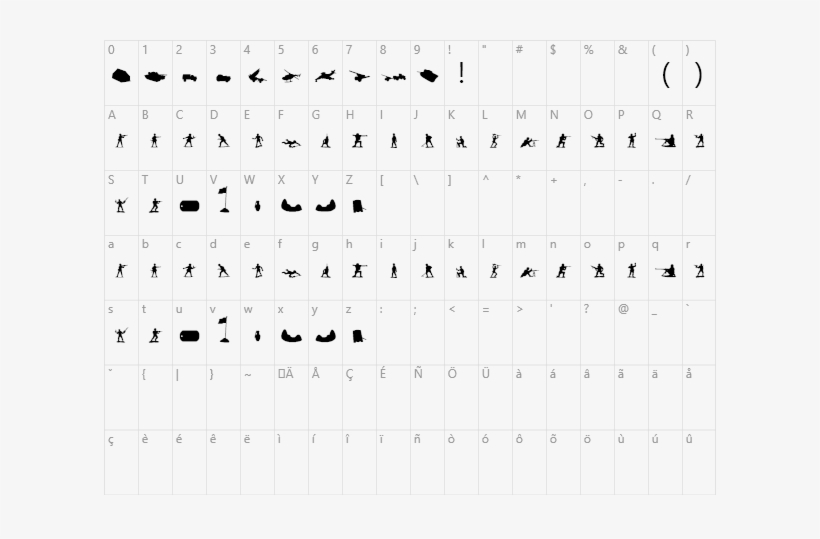 Dingbats Green Army Men Example Green Army Men Character - Green Army Men, transparent png download