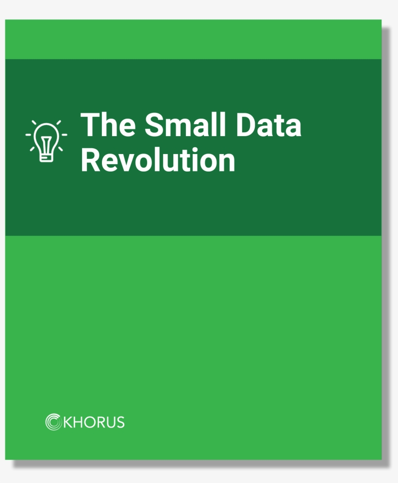 The Small Data Revolution New Ebook Cover 2018 - Small Data, transparent png download