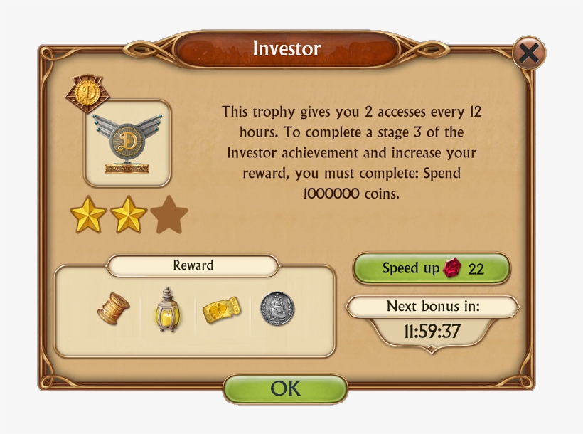 Investor Trophy Special Access Items Reward - Investor, transparent png download