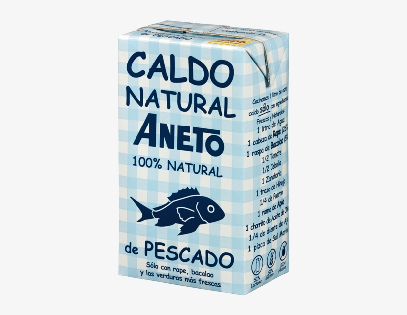 Caldo Natural De Pescado - Spanish Fish Broth By Aneto, transparent png download