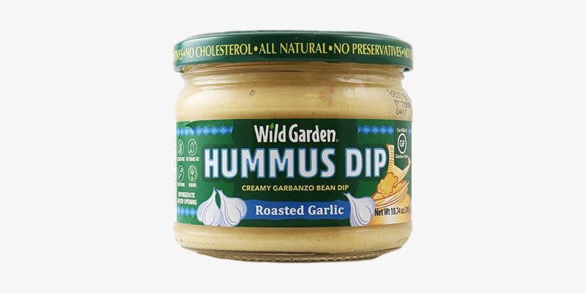 Hummus Dip, Roasted Garlic, transparent png download