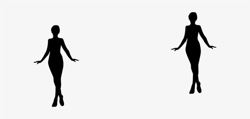 Small - Confident Woman Clip Art, transparent png download