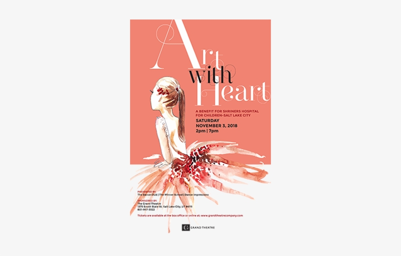Art With Heart - Shriners Hospitals For Children, transparent png download