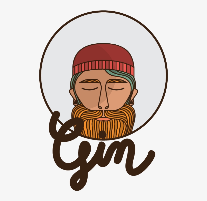 Logo Hipster Logo Ginger Logo Hipster Giinger Ginger - Logo, transparent png download
