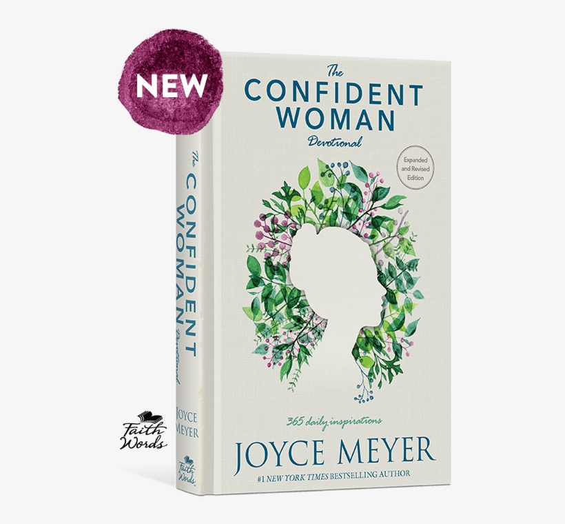 The Confident Woman Devotional - Joyce Meyer Devotional Journal, transparent png download