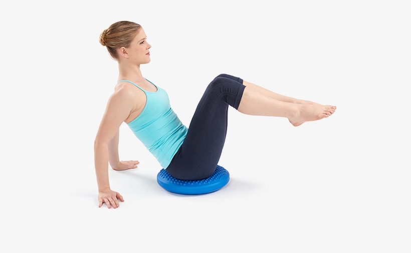 Disc O Sit Demo 2 - Pilates, transparent png download