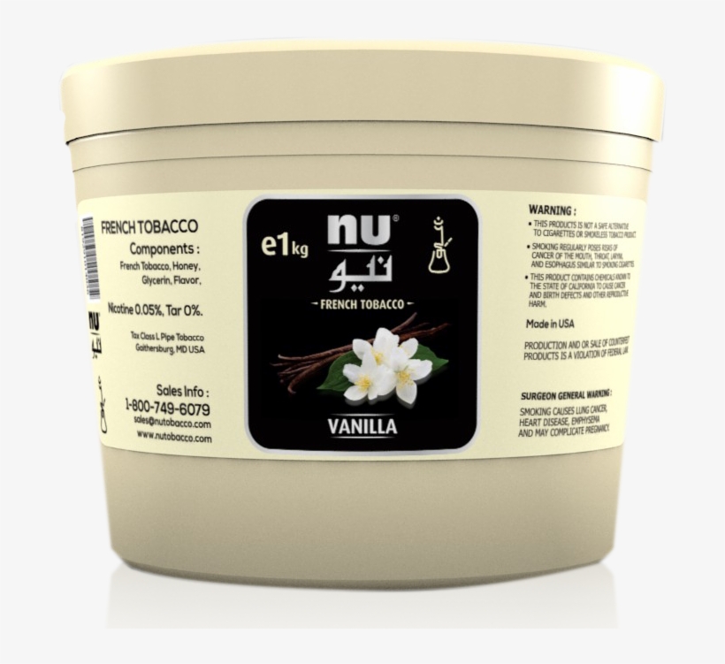 Nu Vanilla 1kg - Hookah, transparent png download