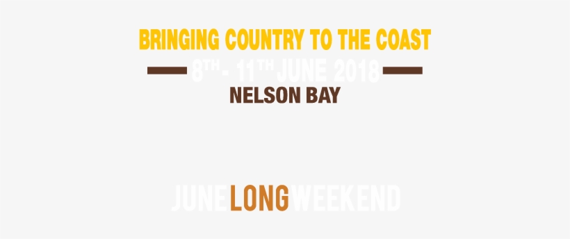 2018 Home Dates - Nelson Bay, transparent png download